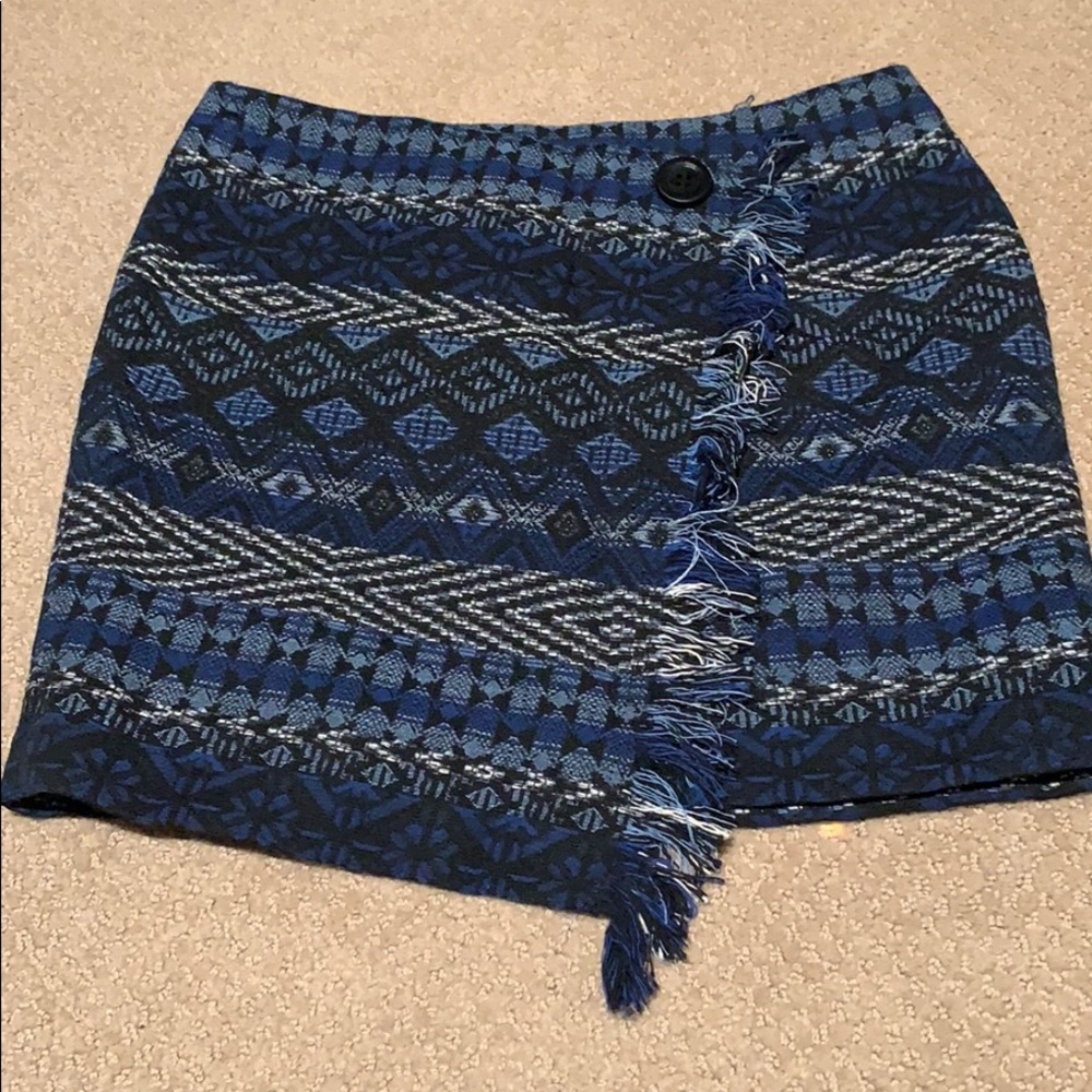 Blue skirt